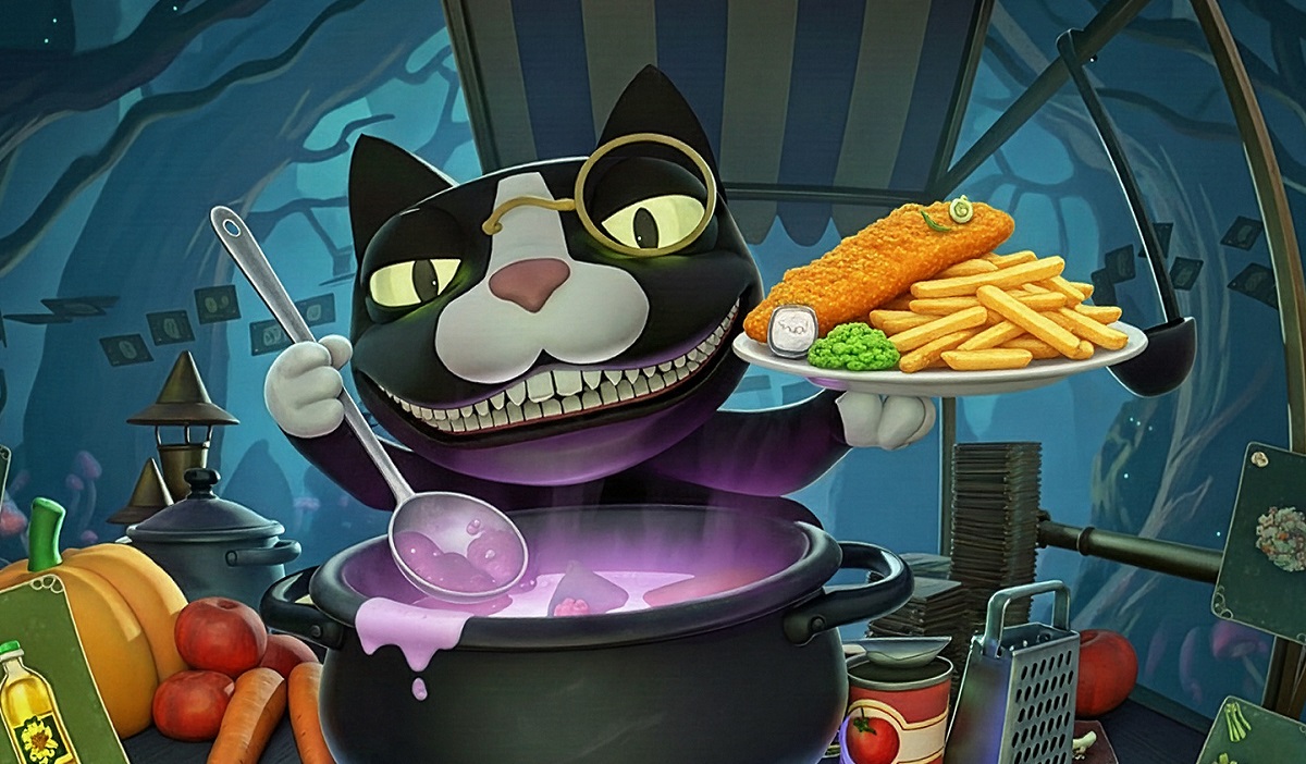 В Steam вышла игра Abra-Cooking-Dabra про карточный ресторан в Стране Чудес
