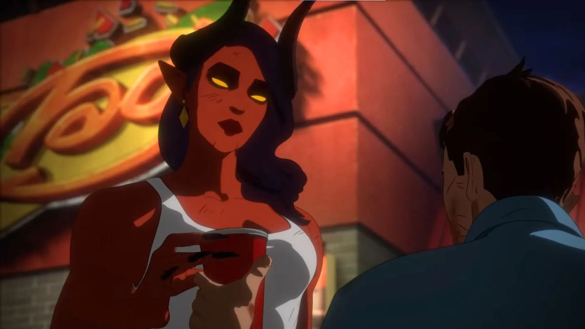 На образ Малеволы из Dispatch повлияли Синди Кроуфорд и известная фитнес-блогерша