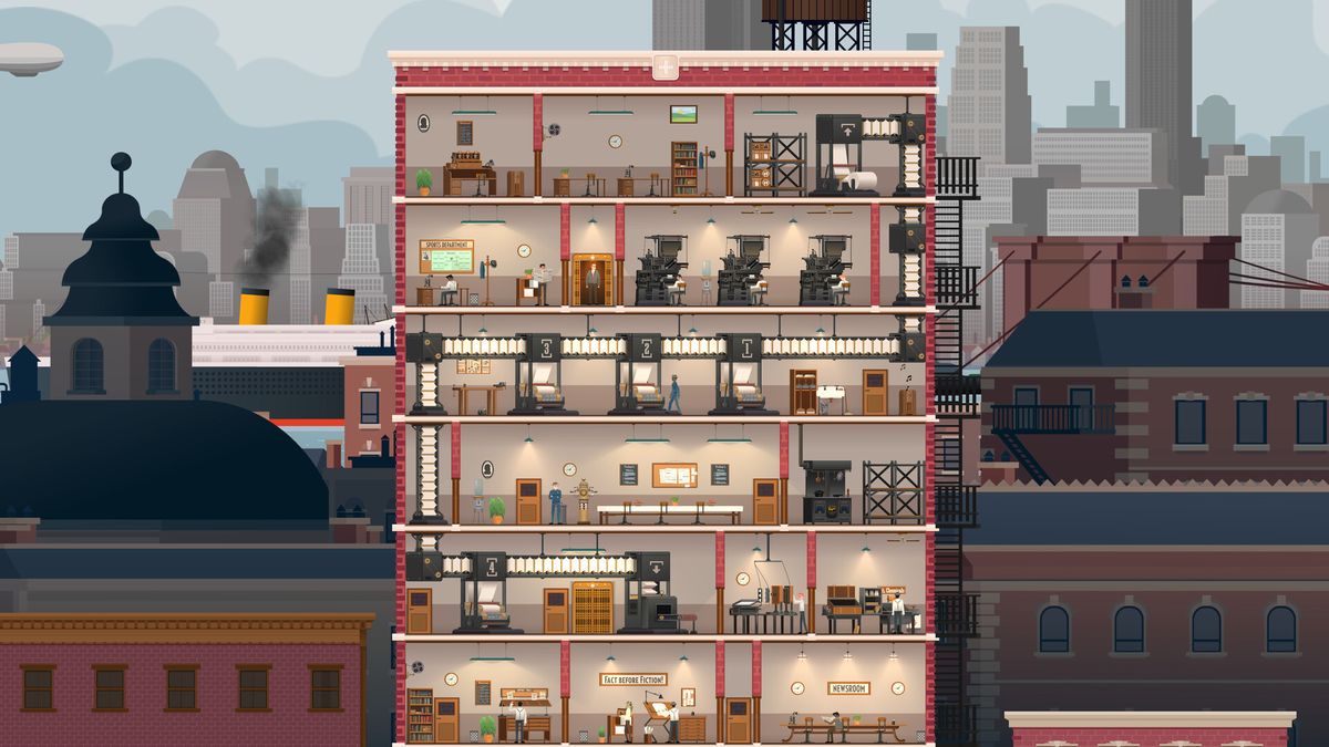 News Tower вышла из раннего доступа Steam под восторженные отзывы пользователей