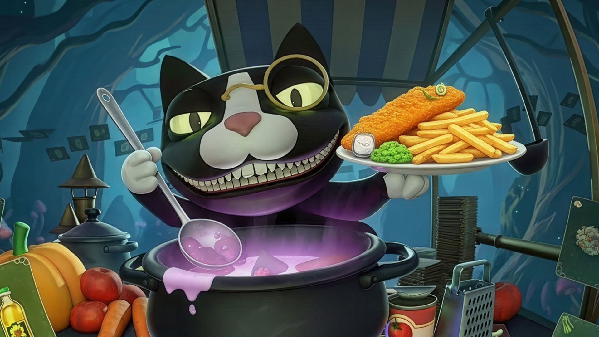 Обложка: видеоигра Abra-Cooking-Dabra