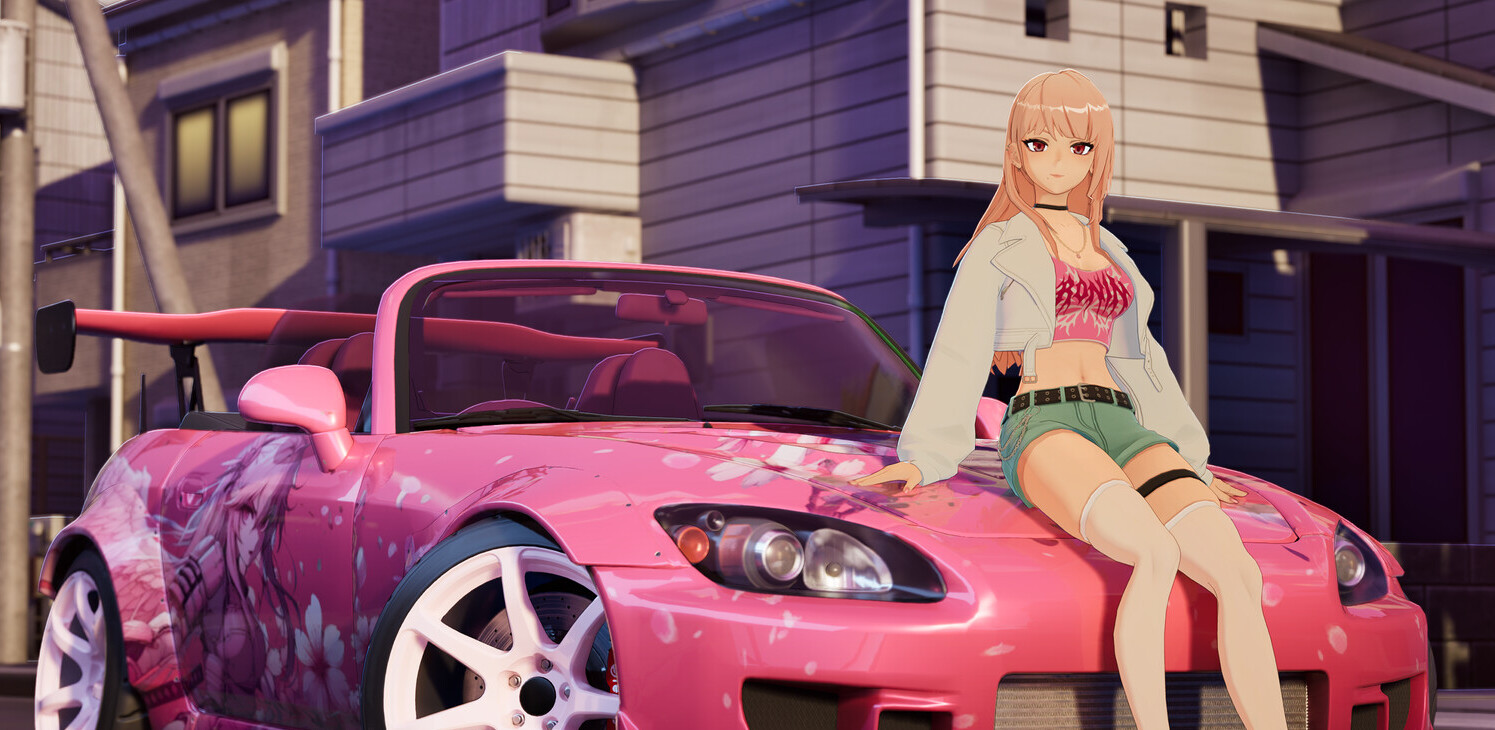 В трейлере Rising Sun показали разнообразие машин и трассы анимешной гонки