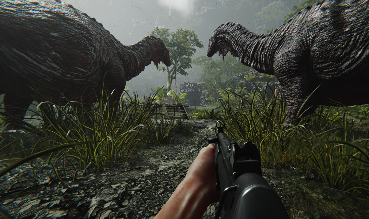 Шутер Ferocious про отстрел динозавров выйдет 4 декабря — смотрим трейлер