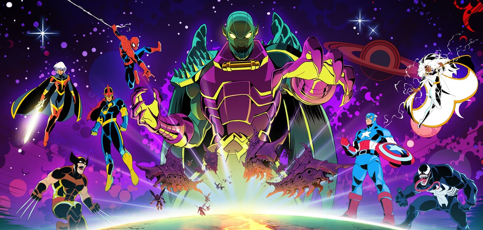 Ностальгичный битемап Marvel Сosmic invasion получил ролик с обзором геймплея