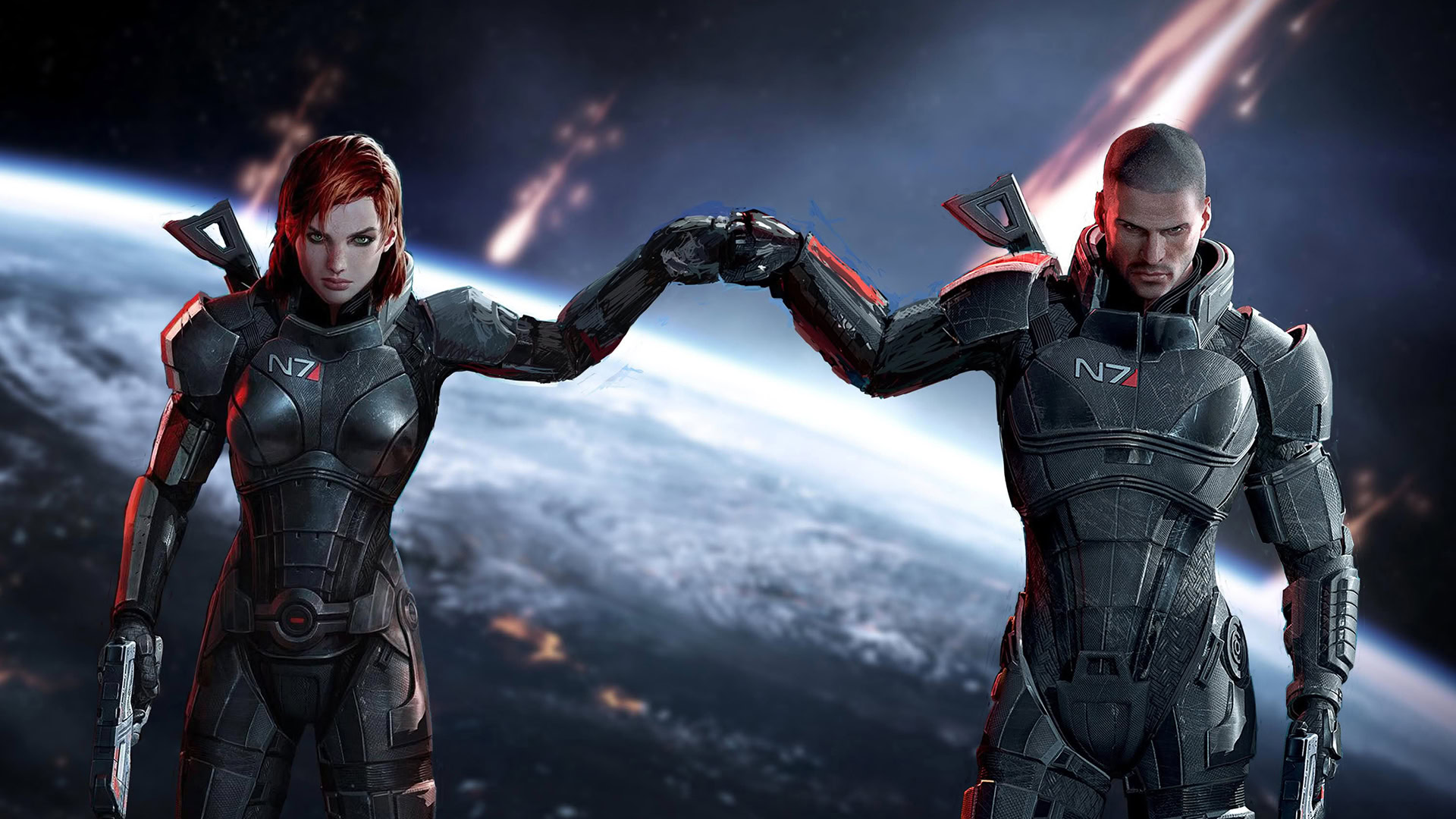 Обложка: видеоигра Mass Effect
