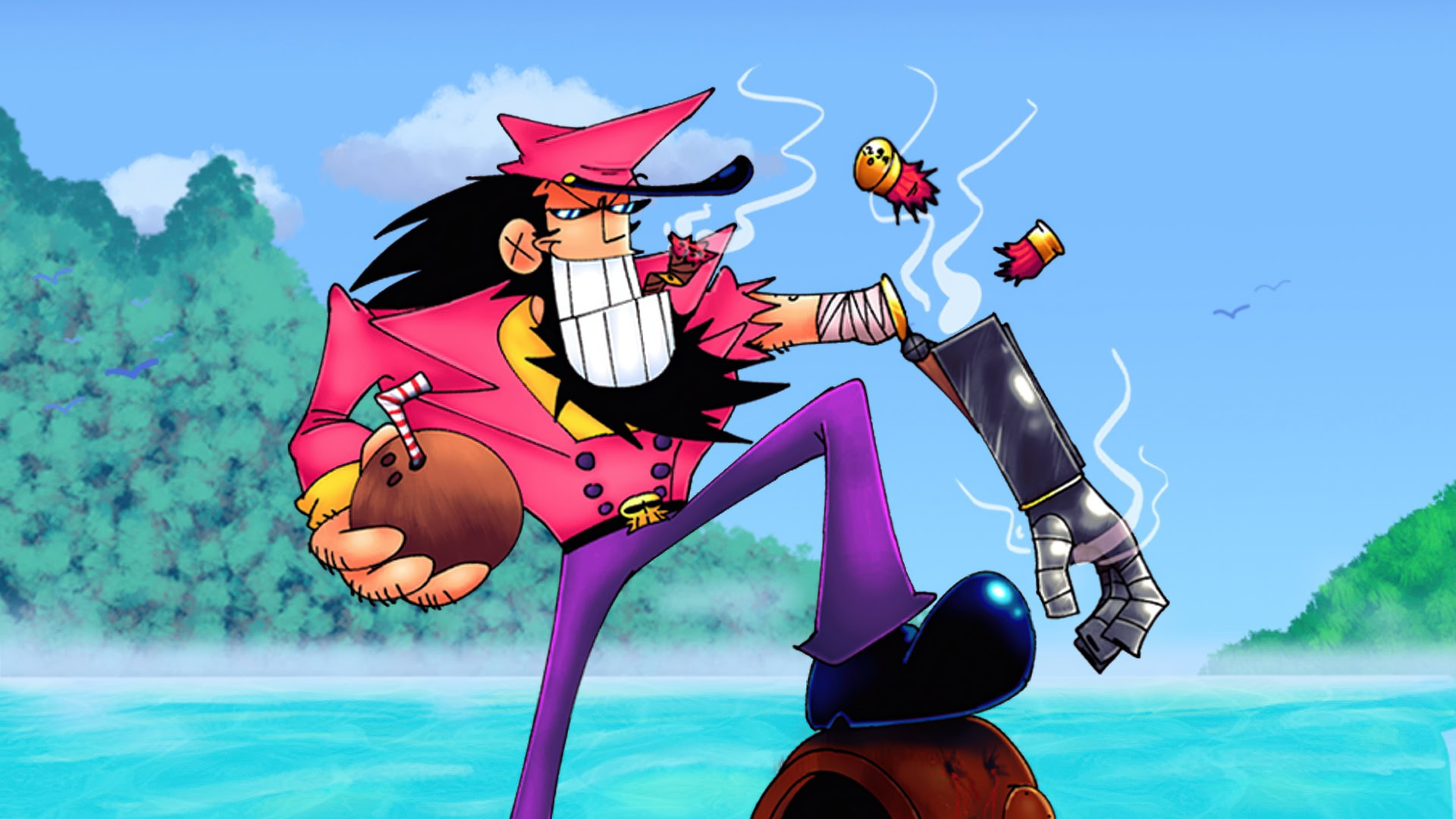 Обзор Captain Wayne: Vacation Desperation — взрывная полундра