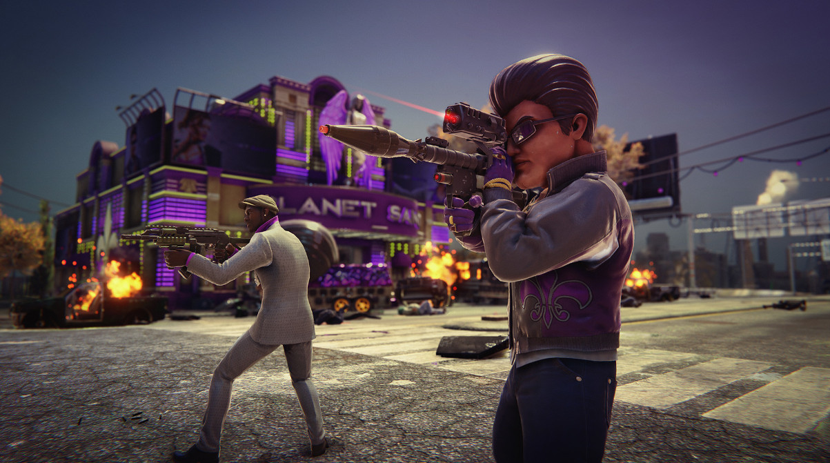Обложка: скриншот Saints Row: The Third Remastered