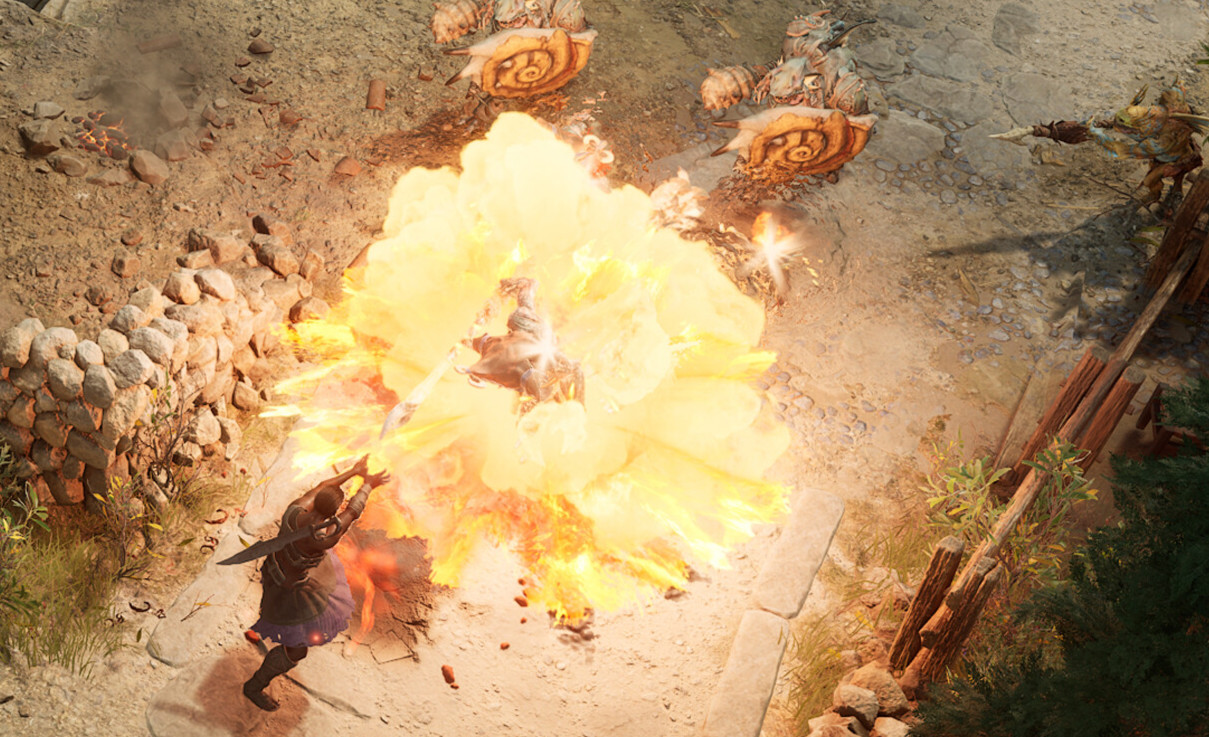 В свежем обновлении Titan Quest 2 добавили редактор персонажей и субтитры в роликах