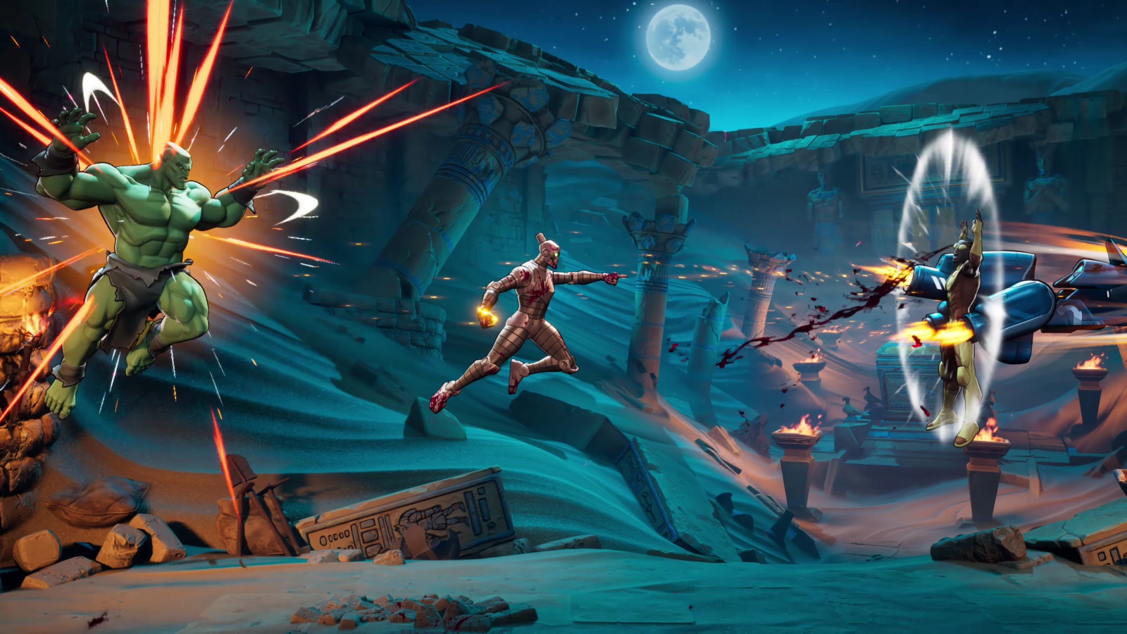 Авторы файтинга Invincible VS выпустили геймплейные трейлеры Робота и Девочки-монстра