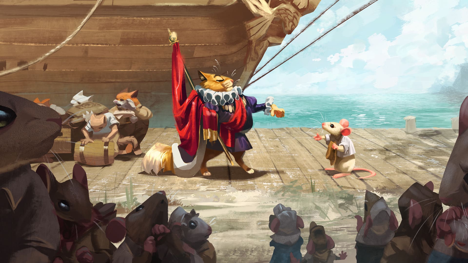 Очаровательная градостроительная стратегия Whiskerwood вышла в раннем доступе на PC