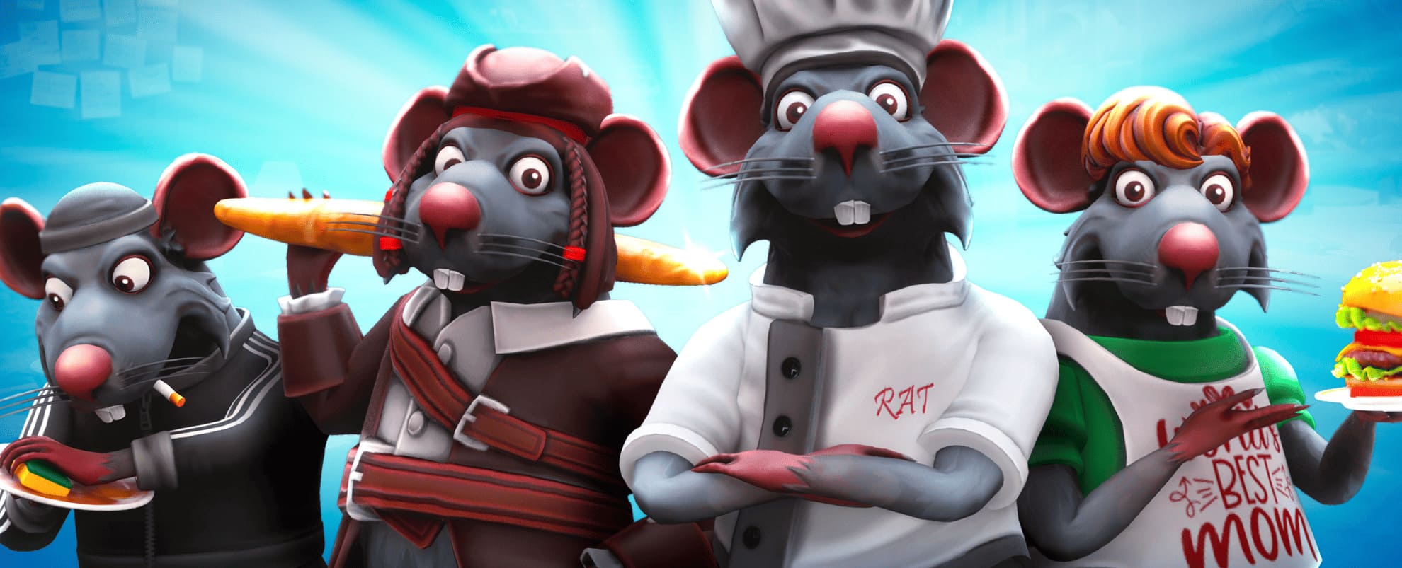 Симулятор крысиного кафе Restaurats с кооперативом вышел на PC и получил релизный трейлер