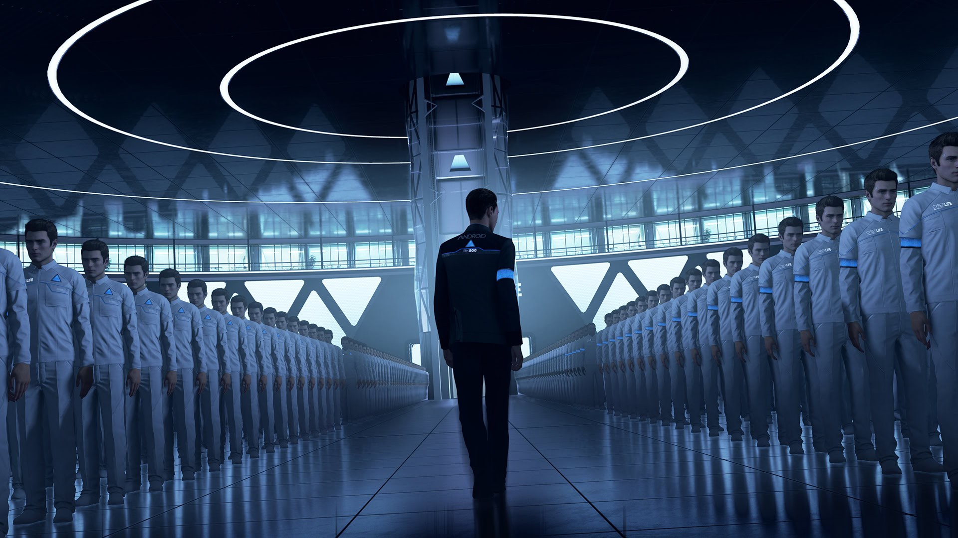 Обложка: видеоигра Detroit: Become Human