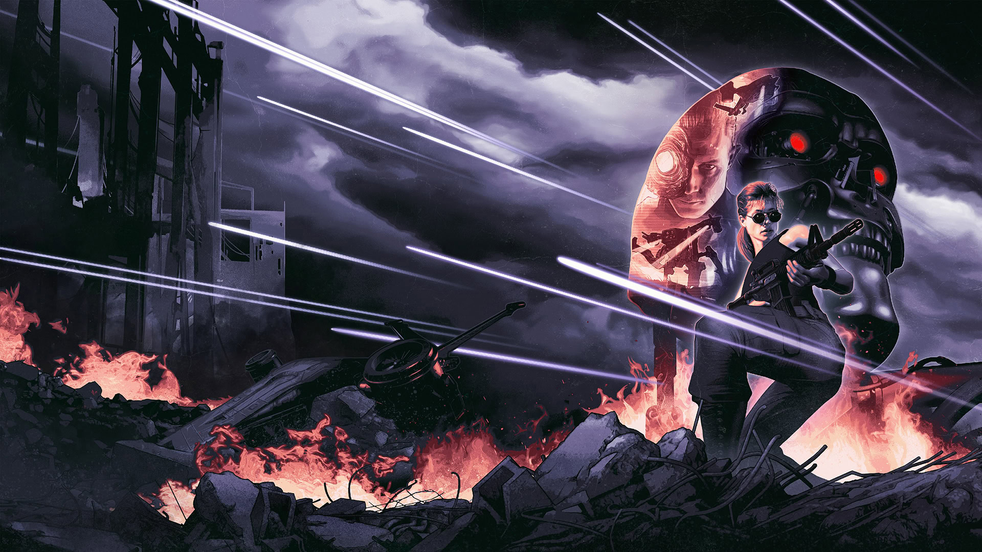 Обложка: видеоигра Terminator 2D: No Fate