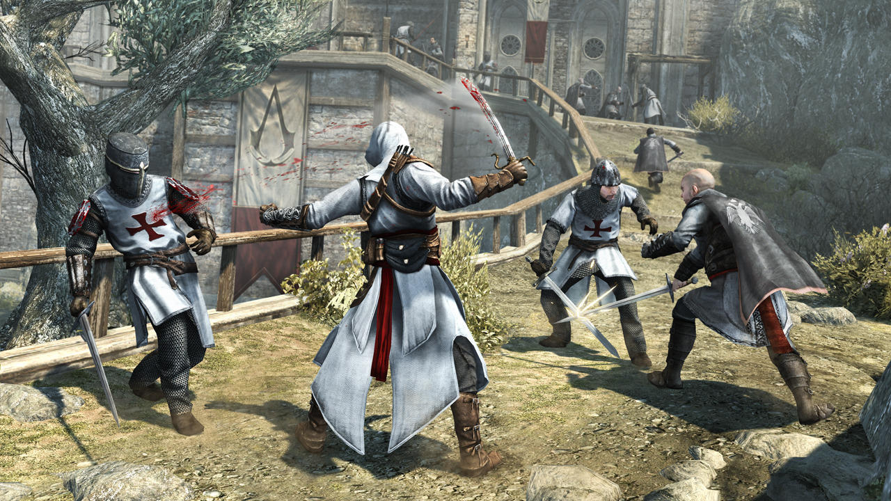 Обложка: постер Assassinʼs Creed