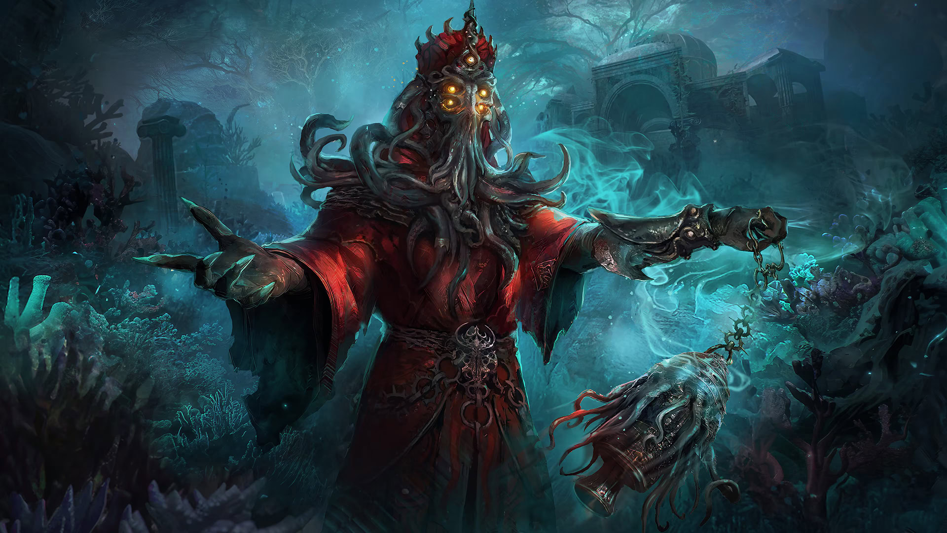 Обложка: видеоигра Tainted Grail: The Fall of Avalon - Sanctuary of Sarras