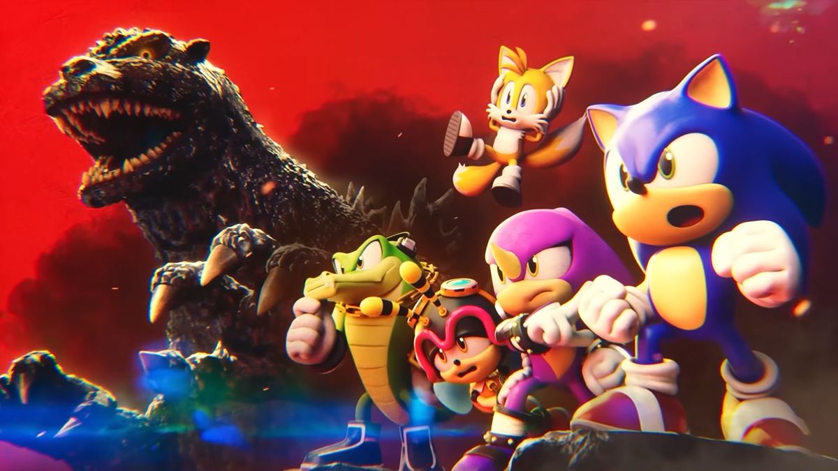 Sonic Rumble получила трейлер коллаборации с Годзиллой
