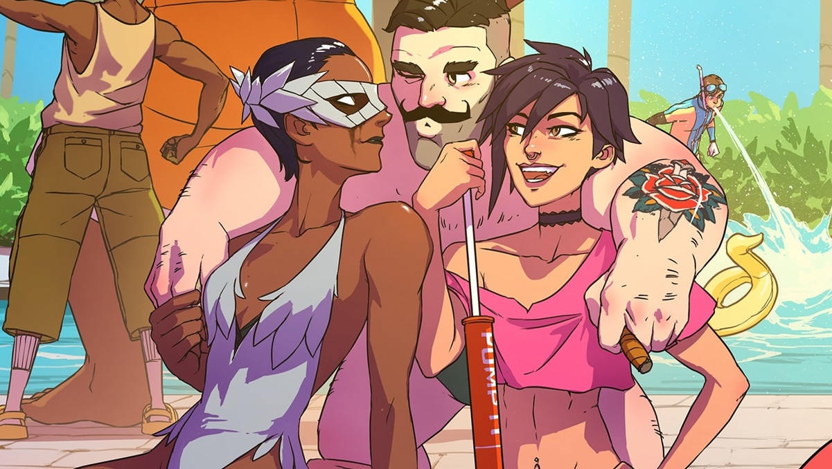 Фанаты Dispatch не увидят интимные сцены героев — их просто не существует