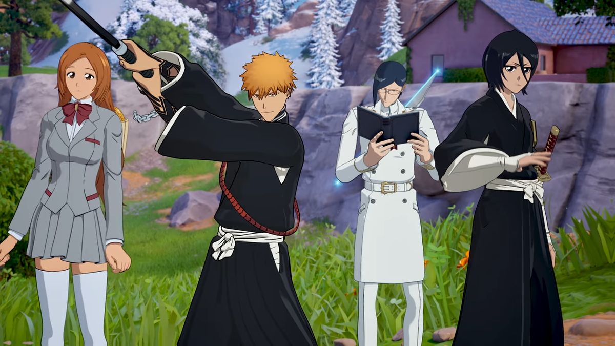 Свежий трейлер Fortnite посвятили коллаборации с Bleach