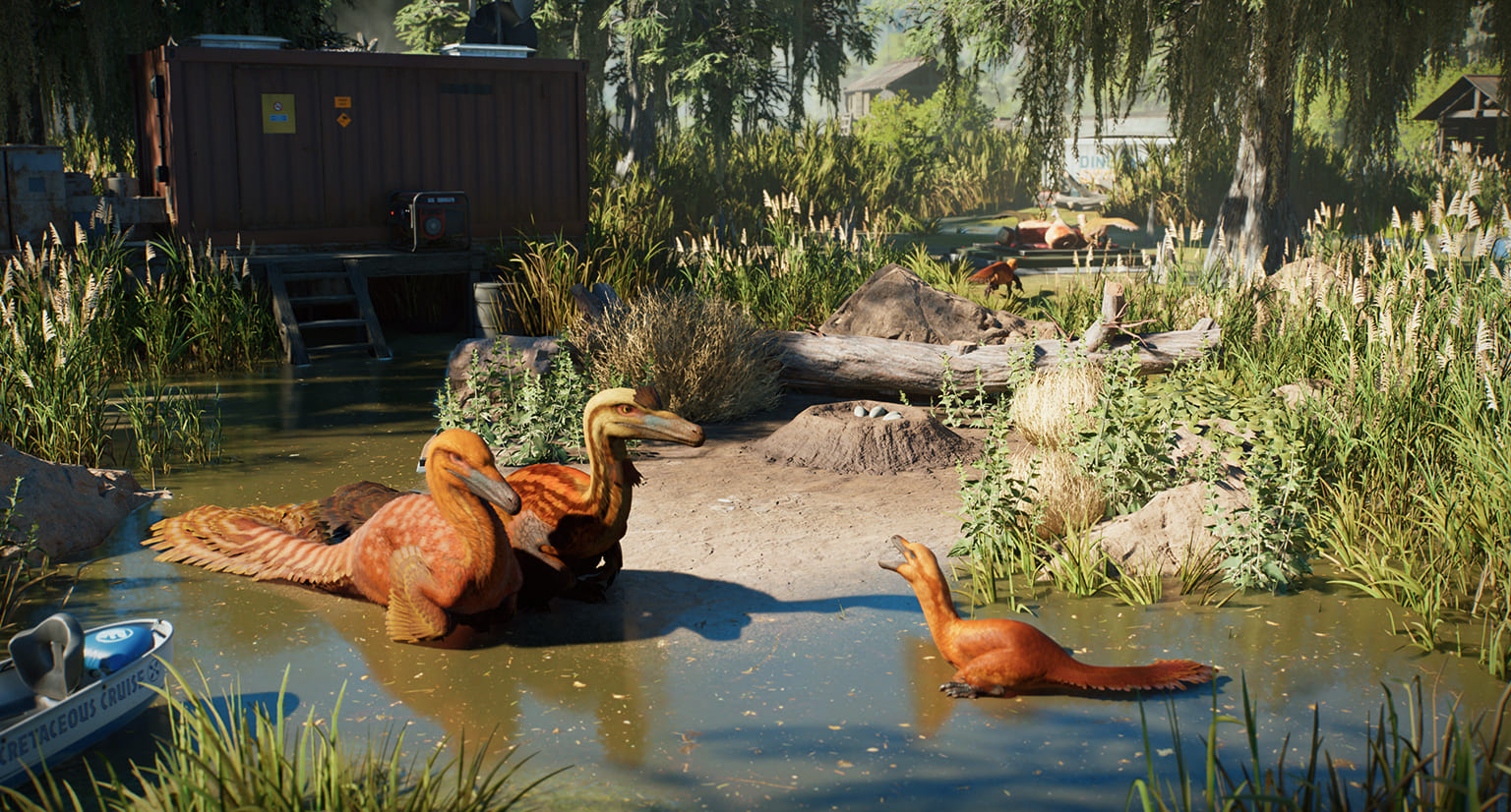 Свежий трейлер Jurassic World Evolution 3 показал новые угодья и три вида динозавров