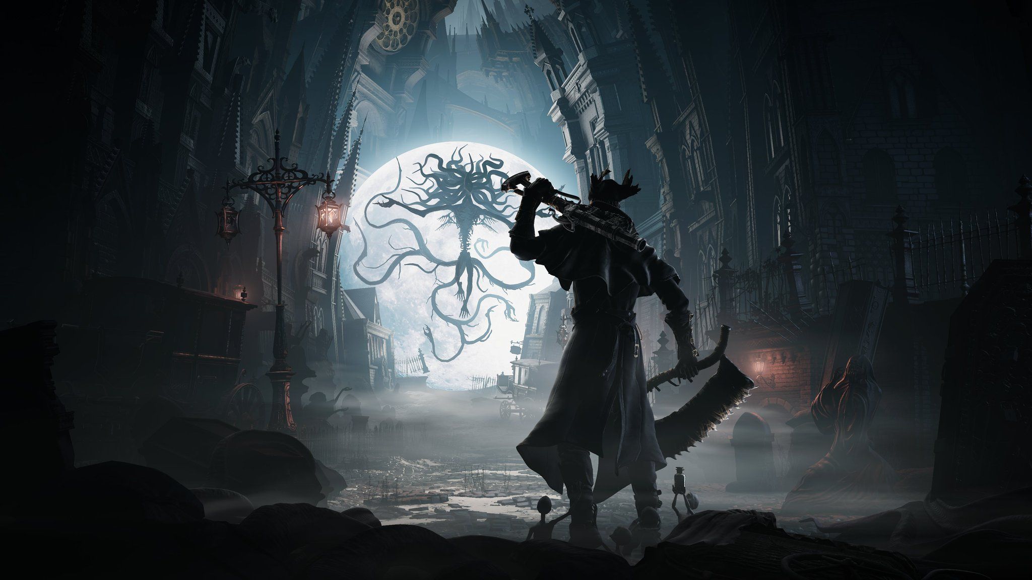 Обложка: скриншот Bloodborne