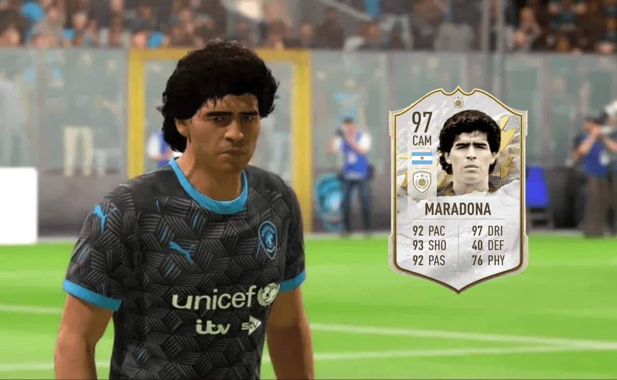Спор улажен: футболист Диего Марадона вернётся в EA Sports FC 25