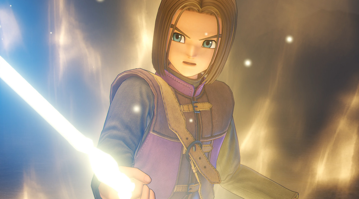 Обложка: скриншот Dragon Quest 11