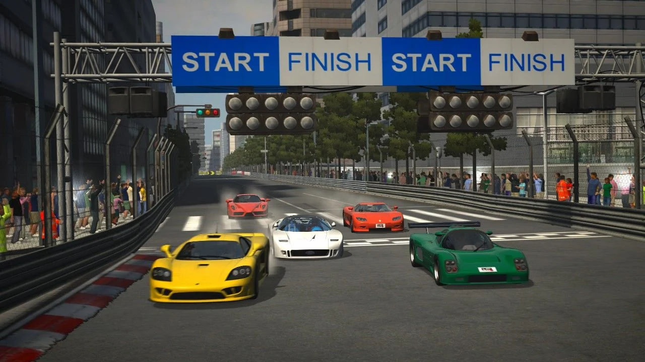 Обложка: скриншот Project Gotham Racing