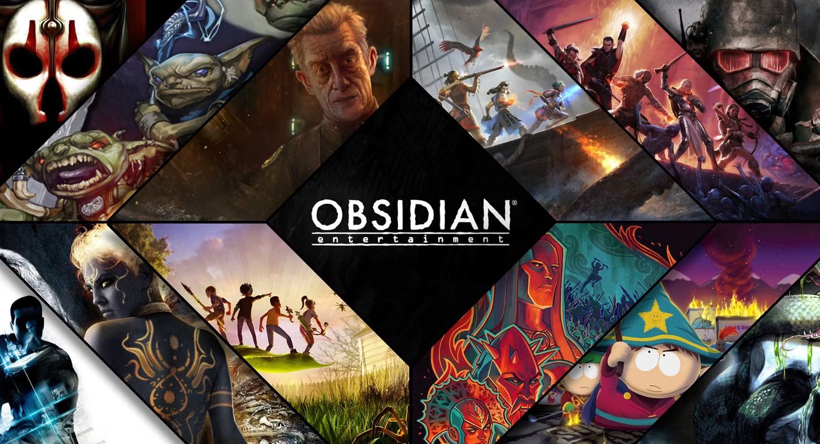 Коллаж Obsidian Entertainment