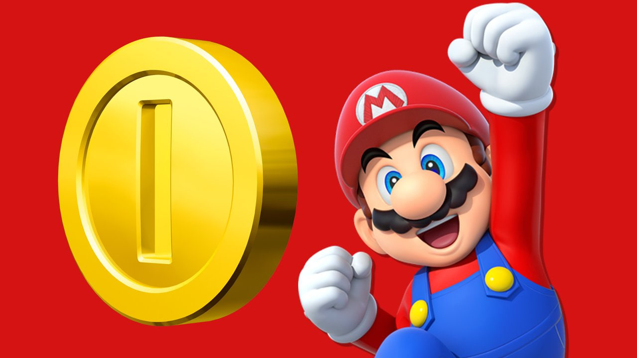 Обложка: монетка Nintendo