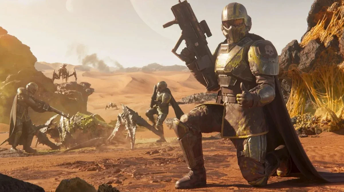  Helldivers 2 получила кроссовер с франшизой Killzone в декабре.
