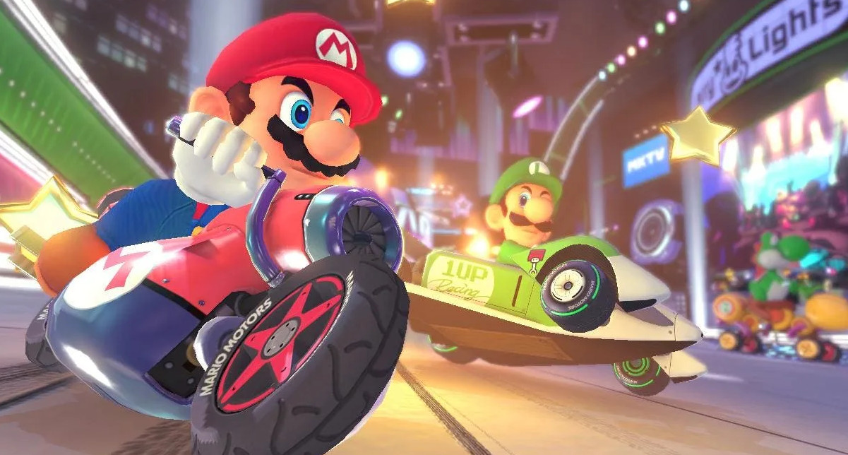 Обложка: скриншот Mario Kart 8 Deluxe