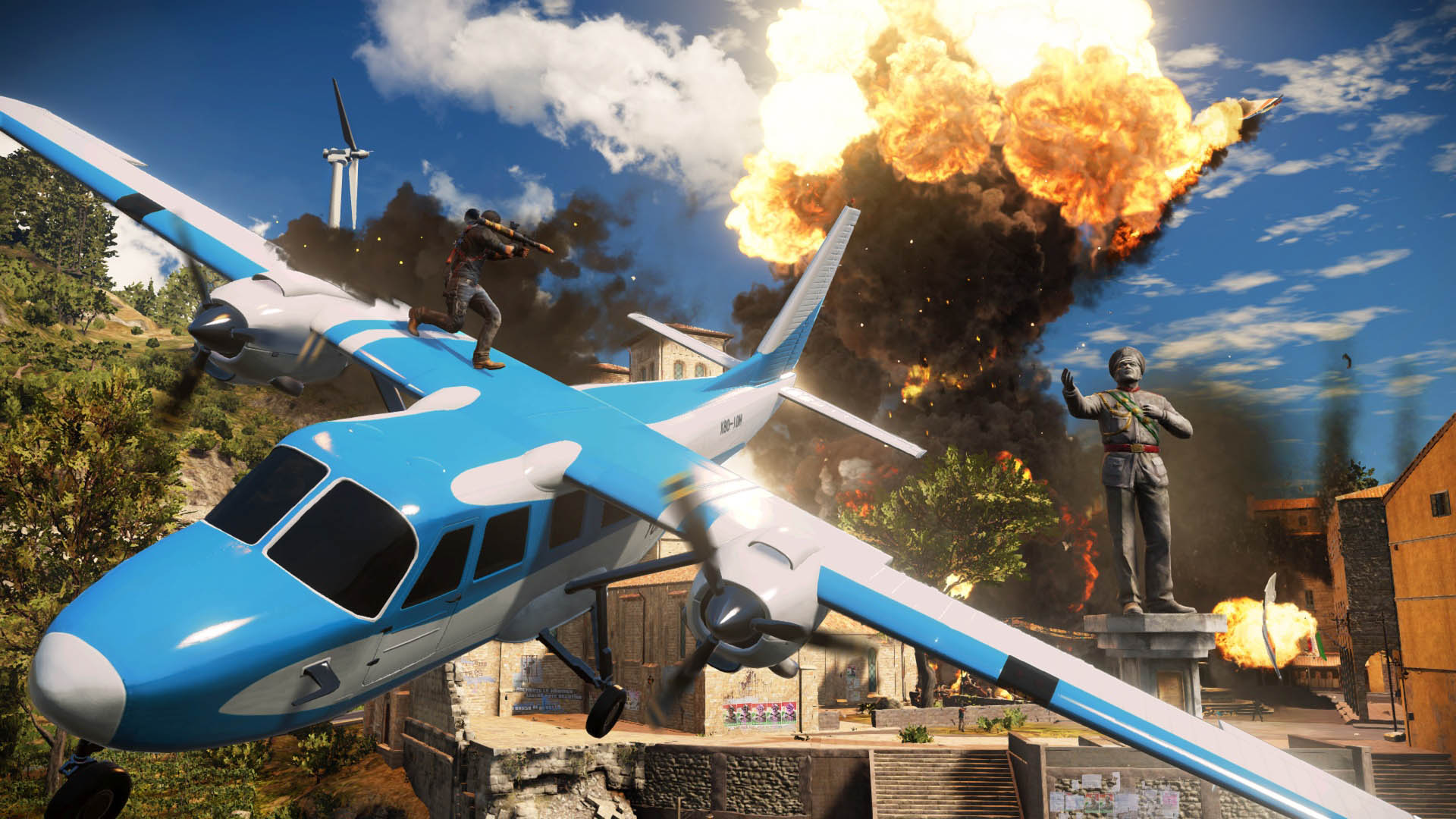 Обложка: скриншот Just Cause 3