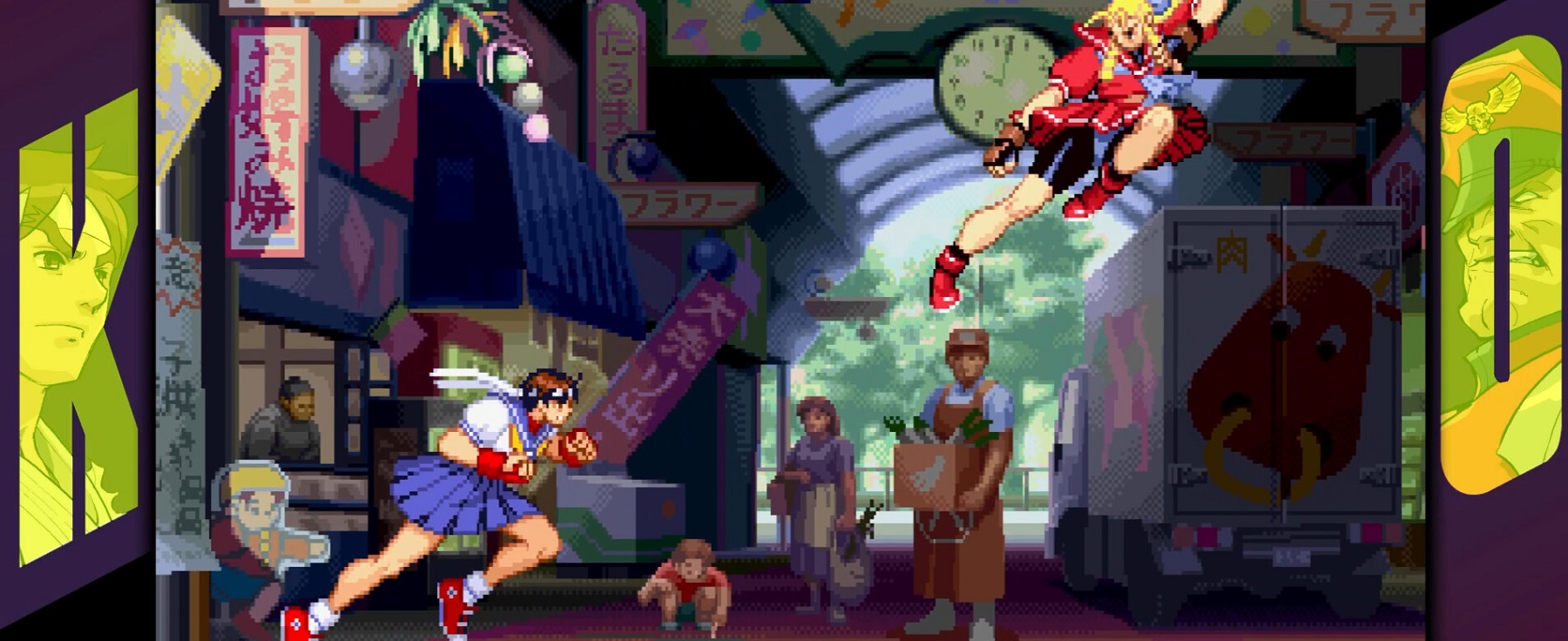 Обложка: скриншот игры Capcom Fighting Collection 2