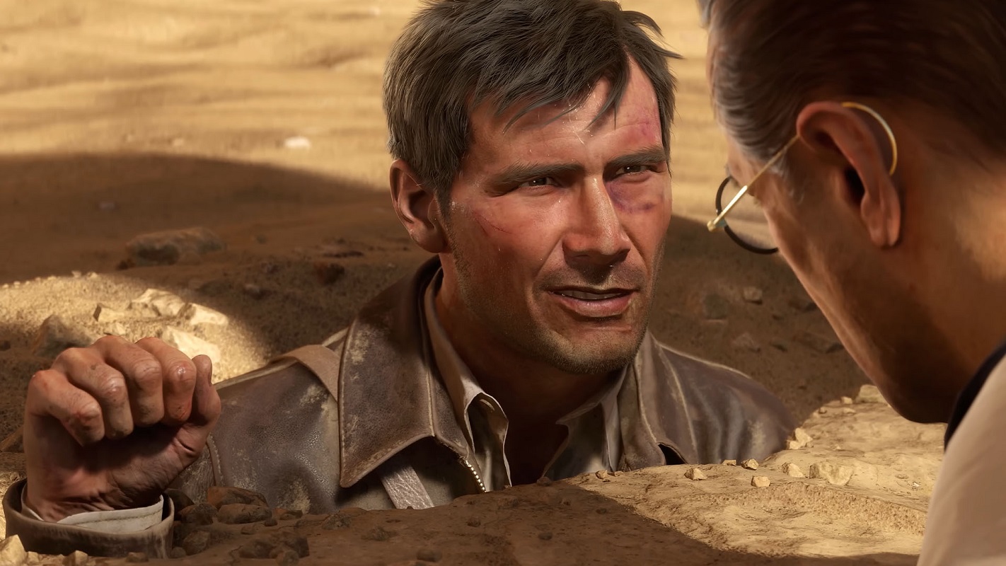 Обложка: скриншот игры Indiana Jones and the Great Circle