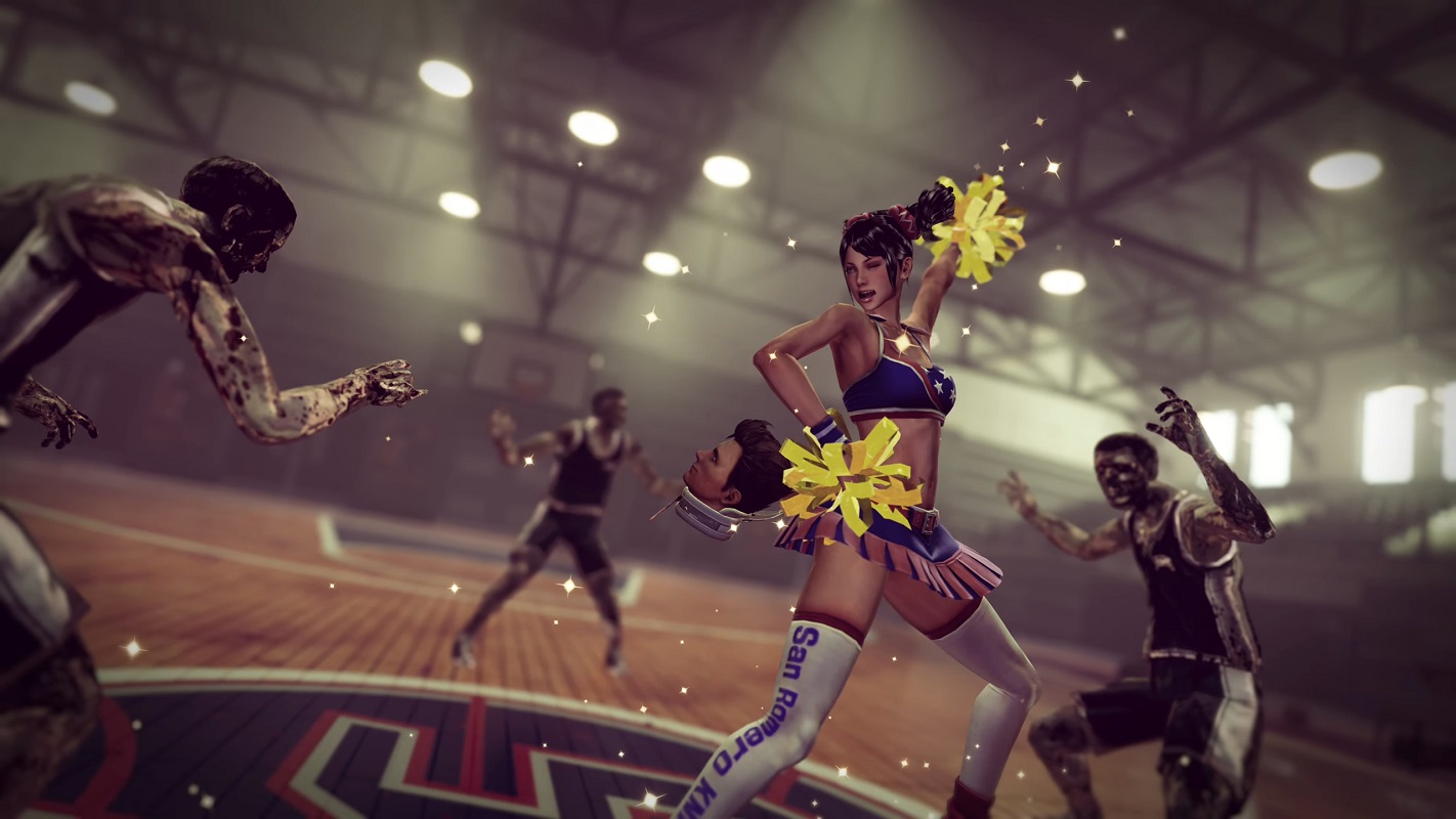 Обложка: скриншот игры Lollipop Chainsaw RePOP