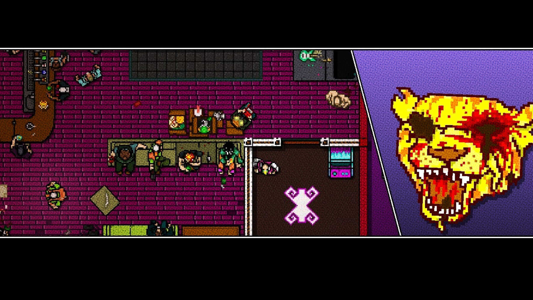 Обложка: скриншот Hotline Miami 2: Wrong Number