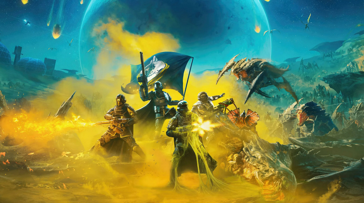 Обложка: скриншот Helldivers 2