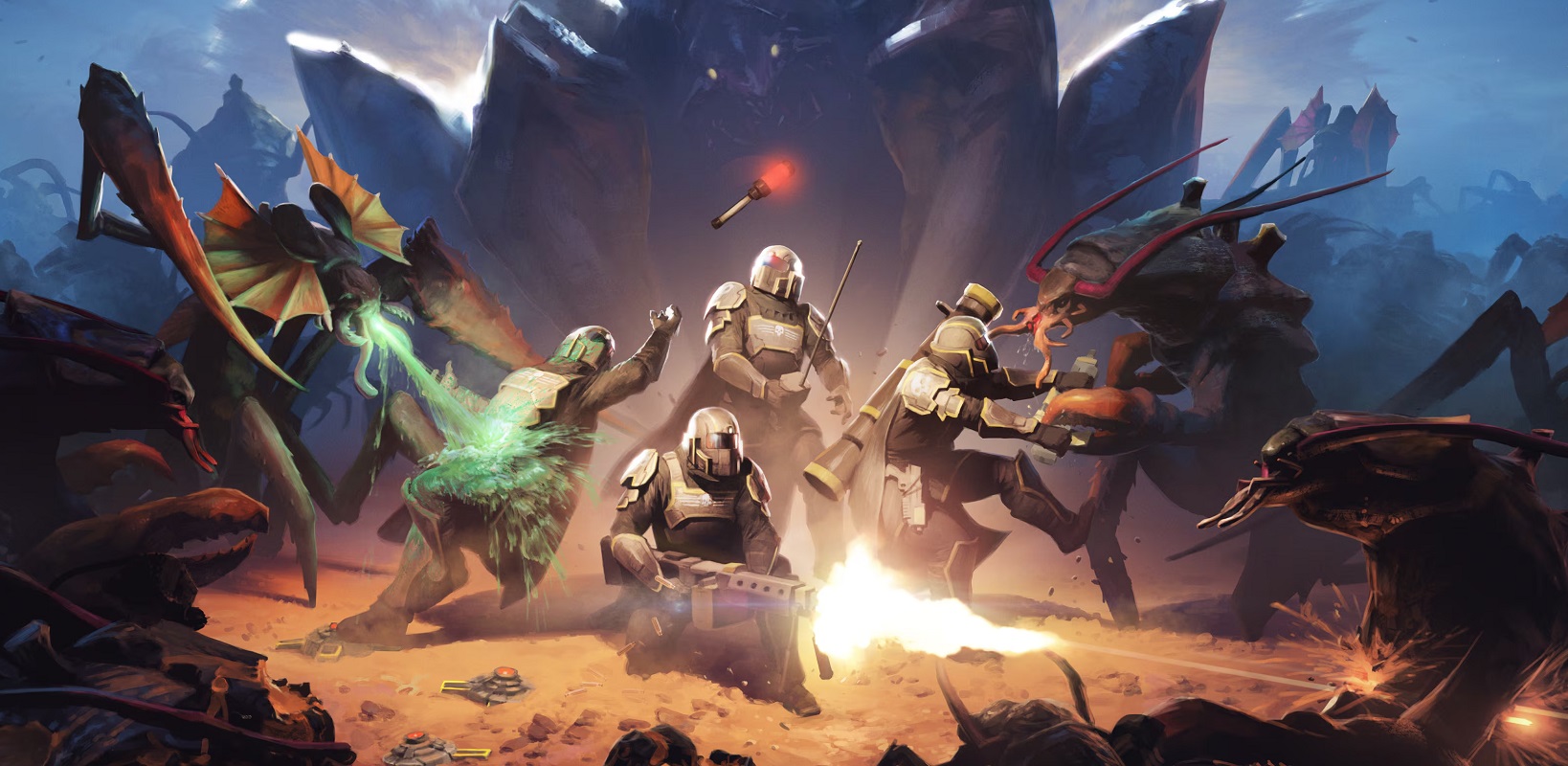 Обложка: игра Helldivers