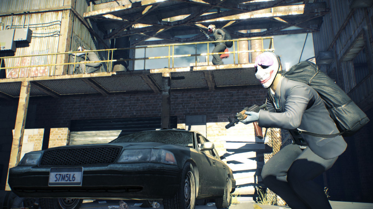 Обложка: скриншот Payday 2
