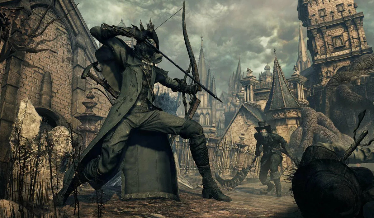 Обложка: скриншот Bloodborne