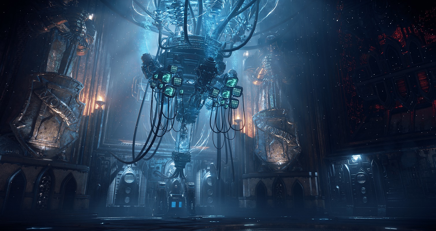 Обложка: игра Warhammer 40000: Darktide