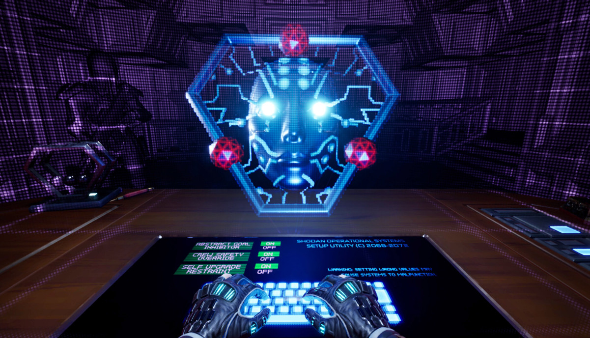 Обложка: скриншот ремейка System Shock