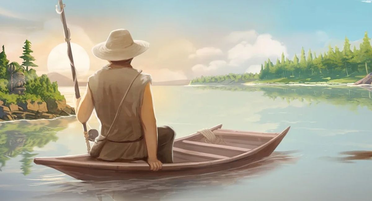 Nice Day for Fishing во вселенной Epic NPC Man выйдет на консолях - изображение обложка