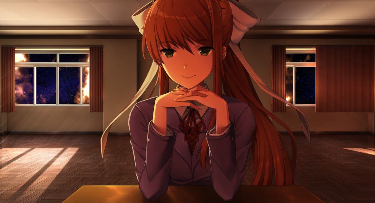 Скриншот ​Doki Doki Literature Club