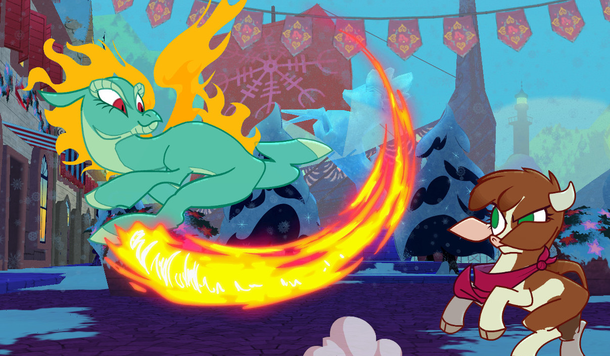 Обложка: скриншот Them's Fightin' Herds