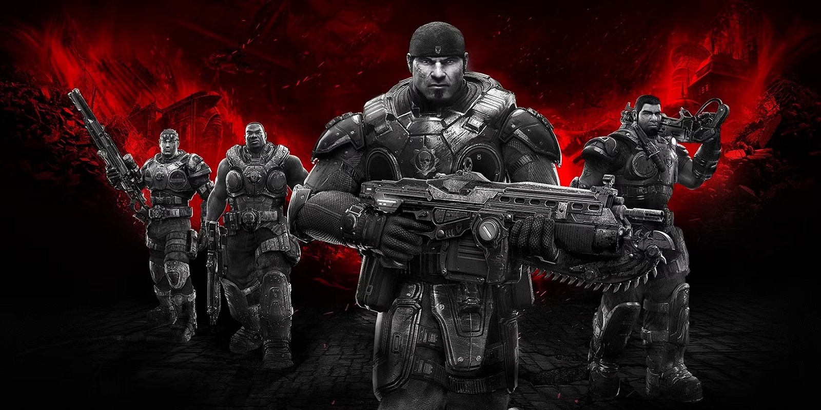 Обложка: Gears of War