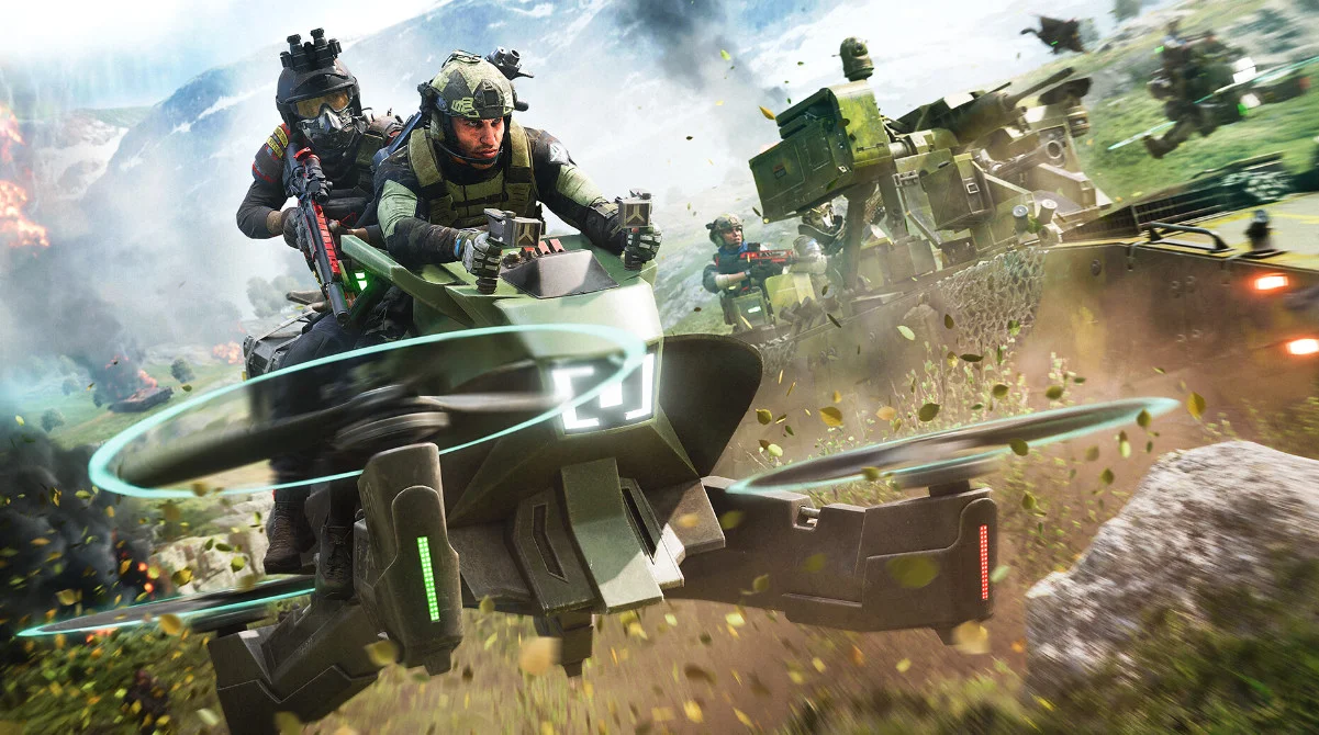  Кадры с закрытого теста новой Battlefield утекли в сеть.
