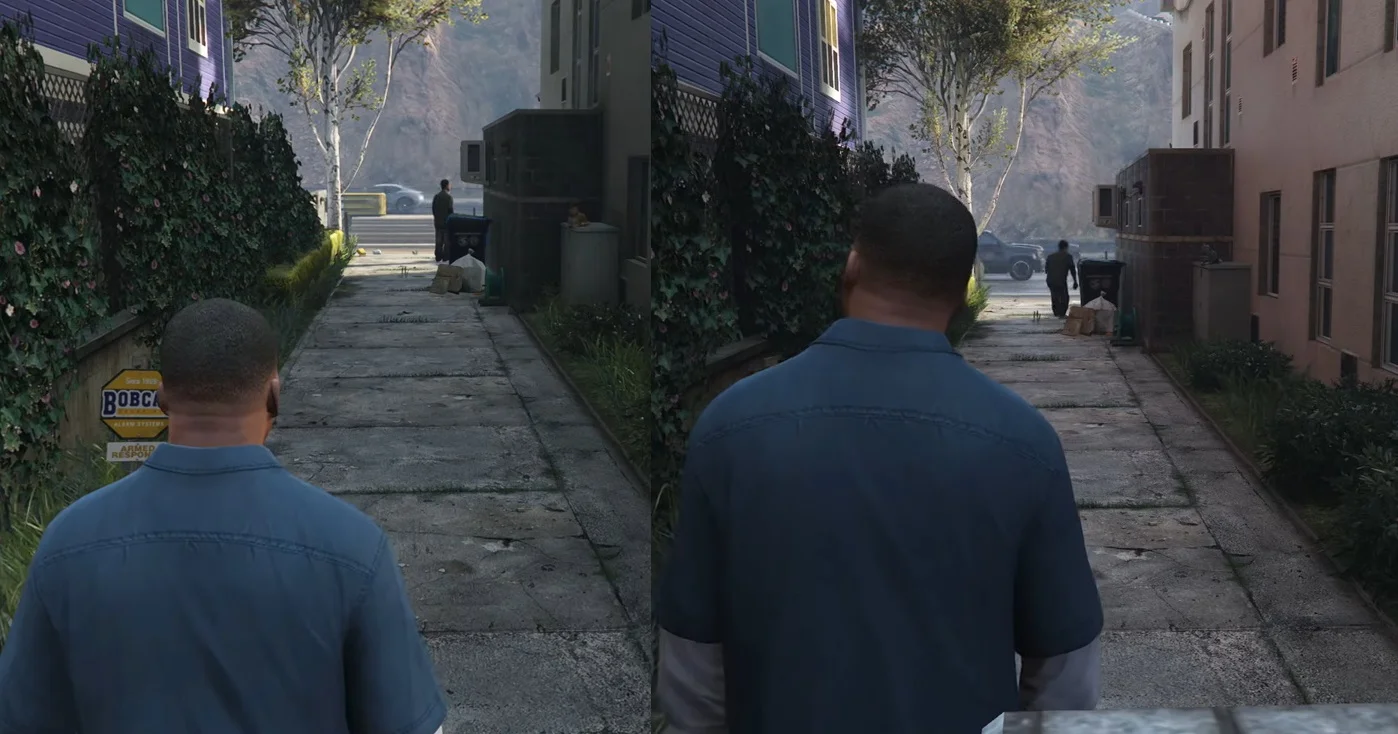 Улучшенная GTA 5 Enhanced на PC сравнена с версией для PS5 Pro на YouTube-канале ElAnalistaDeBits.