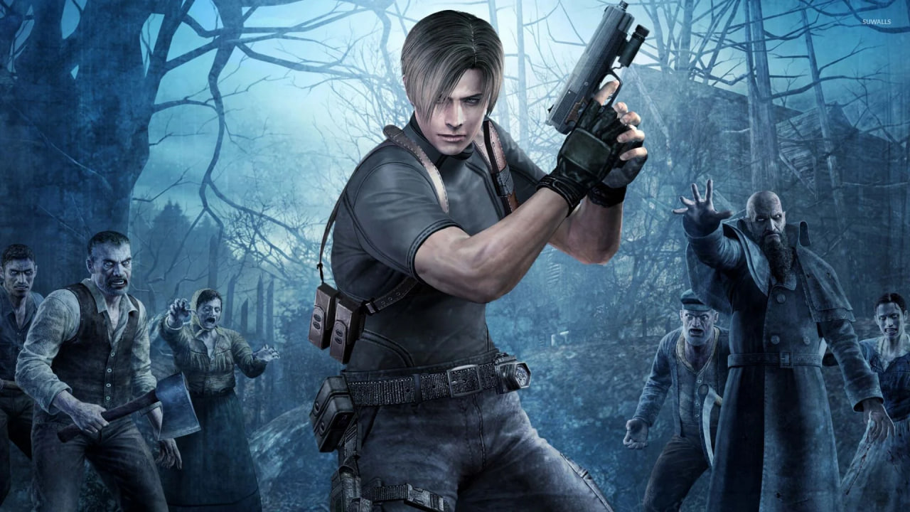 Обложка: арт ремейка Resident Evil 4