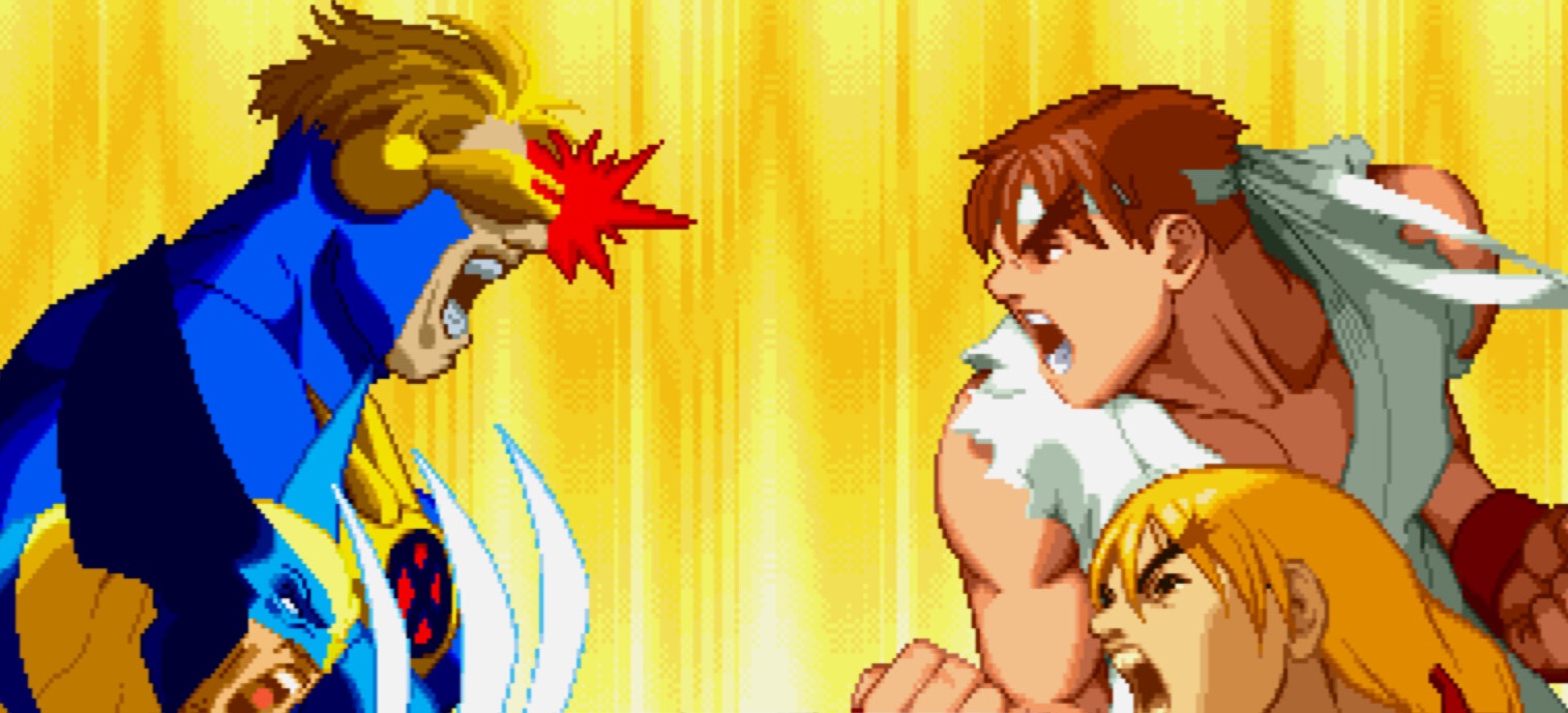 Обложка: скриншот игры Marvel vs. Capcom Fighting Collection: Arcade Classics