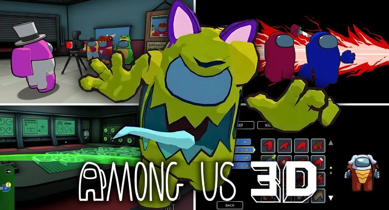  Among Us 3D: трёхмерный хит уже на подходе! 